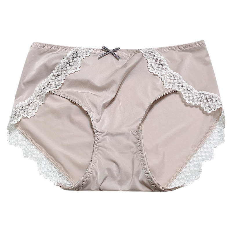 内裤女高腰透气裆柔软轻薄蕾丝简约无痕包臀大码收腹女士三角短裤,淘宝优惠券,粉丝福利购,淘宝优惠卷