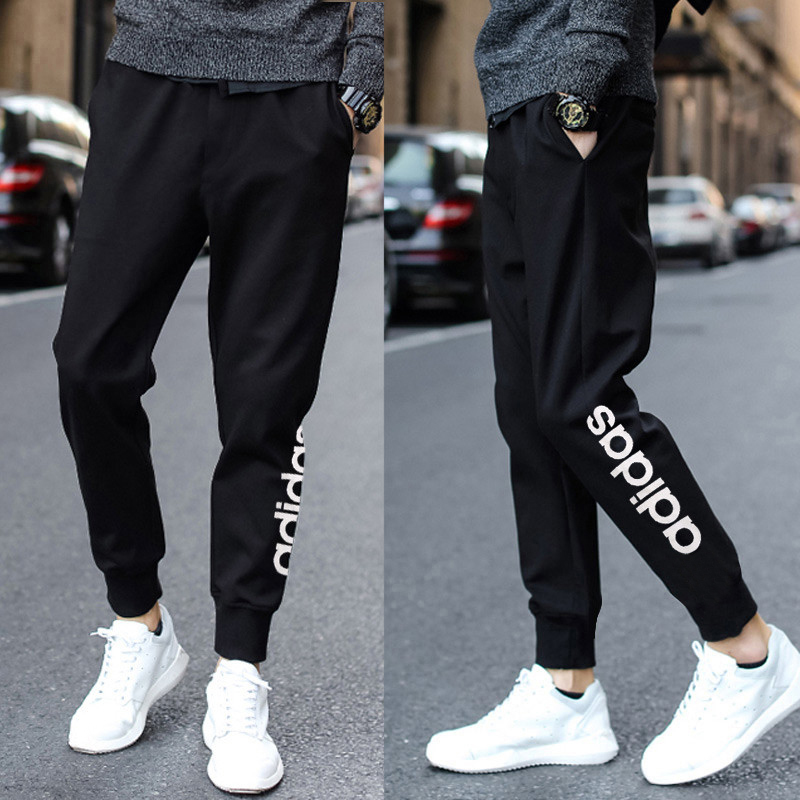 Adidas Pants Men's 2020 Summer New Three Bar Sports Pants Loose Casual Close-up Pants CG2117