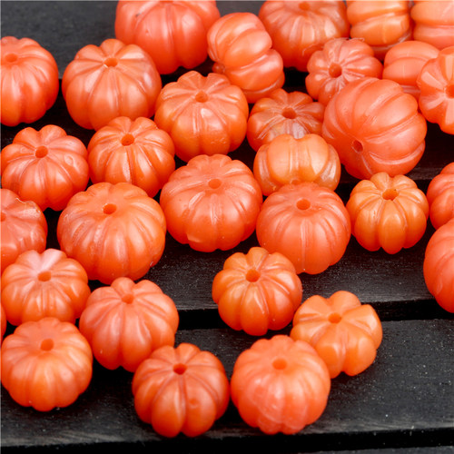 纯天然云南保山南红玛瑙南瓜珠隔珠散珠配珠顶珠腰珠半成品DIY - 图1