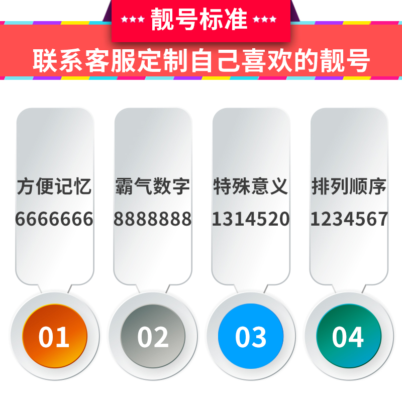 山东省潍坊手机号本地靓号电信卡电话号码手机卡亮号全国通用本地-图1