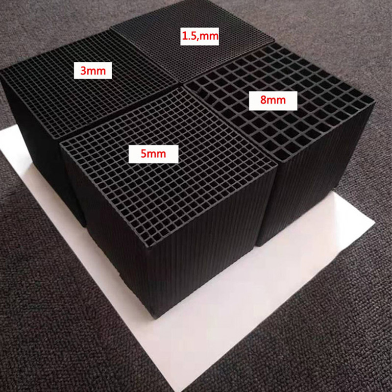 烤喷漆房特种蜂窝活性炭环保吸附箱方块砖工业废气处理碳鱼缸耐水 - 图2