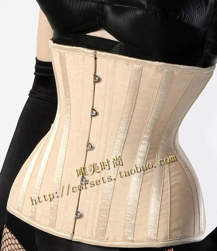 新款宫廷束身衣哥特式束腰收腹塑身马甲corset钢骨塑身衣女束身衣 - 图1