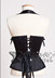Sản phẩm mới tòa án thép chùm eo gothic corset corset dây đeo vai eo eo cơ thể định hình vest bụng - Đai giảm béo quần lót nam Đai giảm béo