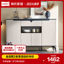 Lins Home Household Light Lavish Rockboard Dining Side Cupboards Lockers Living Room Kitchen Leaning Against Wall Objects LL2T