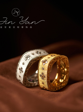 意大利丝工艺几何造型四叶草手镯