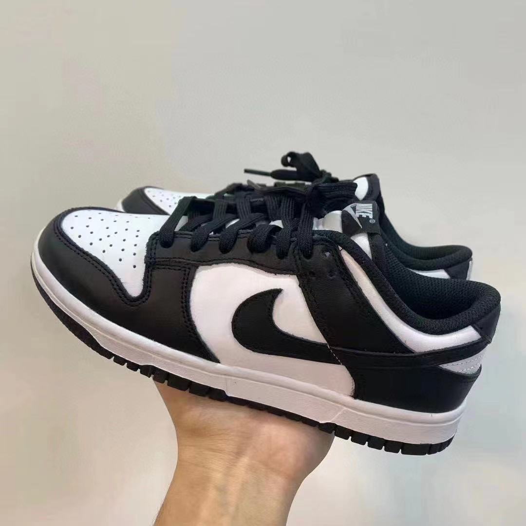 Nike/耐克 Dunk Low Photon Dust男女黑白熊猫Dunk板鞋DD1391-100 - 图2