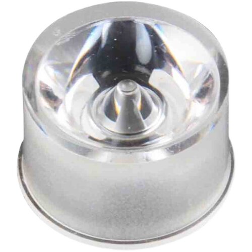 1W3W5W大功率LED灯珠防水一体透镜5°15 30°90°120度20MM聚光镜 - 图3