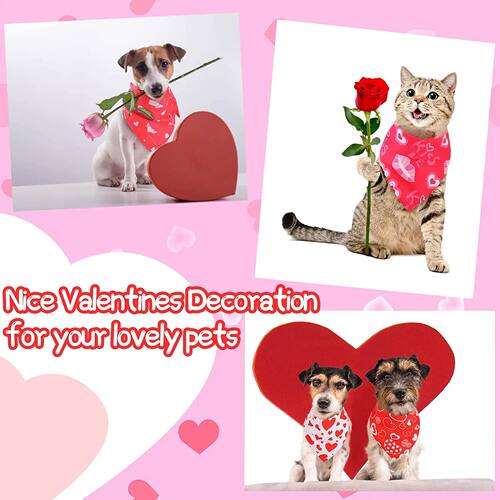 30/50/100Pcs Dog Scarf Bibs Triangle For Fall Halloween Chri - 图2