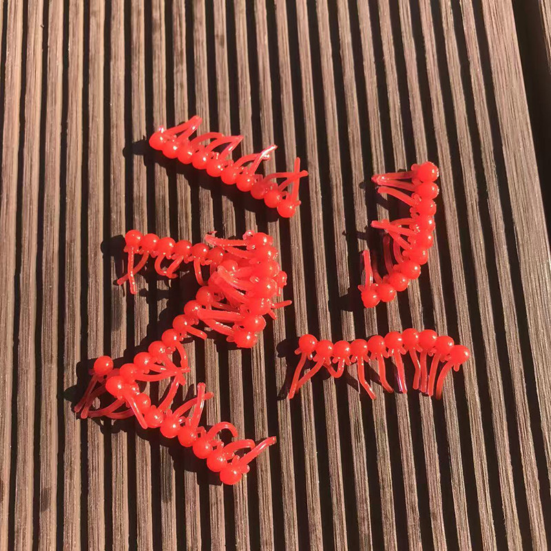 逗钓动态软珠带尾巴野钓鲫鱼鲤鱼反低浮珠仿生假饵蚯蚓蝌蚪红虫味,淘宝优惠券,粉丝福利购,淘宝优惠卷