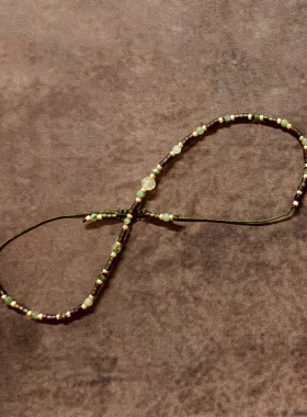 VIKIKO考研好运串珠葡萄石小手链