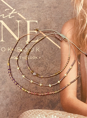 vikiko新款甜美全新只羡碧玺手链