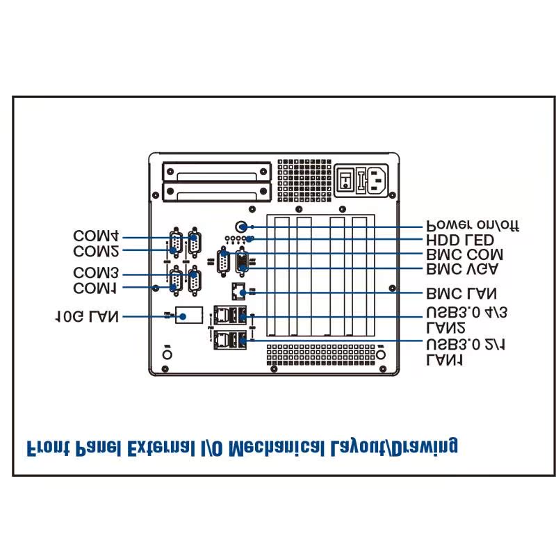 ARK-7060-U0A1 Xeon D-1746TER 2.0GHz 10 core可选快速数据通信 - 图2