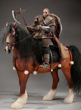 Mr.Z 1/6夏尔马高端模型仿真动物家居桌面树脂工艺品摆件兵人坐骑