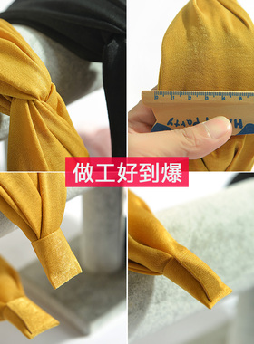 纯色发箍发箍布艺淑女发饰