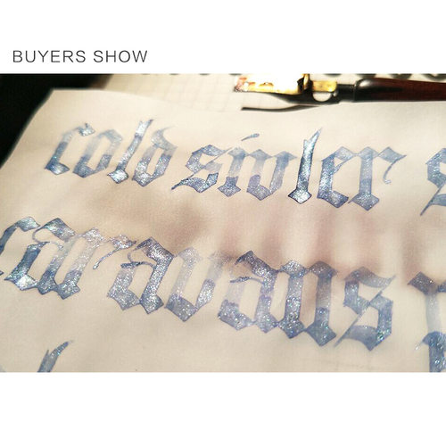 BANMI 28星宿闪粉彩色墨水星空钢笔蘸水笔金粉彩墨18ml跨境可供 - 图0