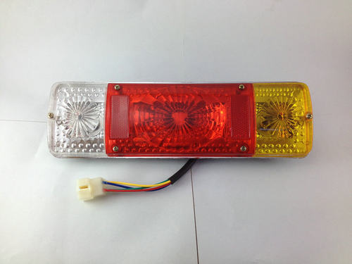电动三轮车后尾灯插泡总成通用转向灯刹车灯行车灯12V48V60V70V - 图1