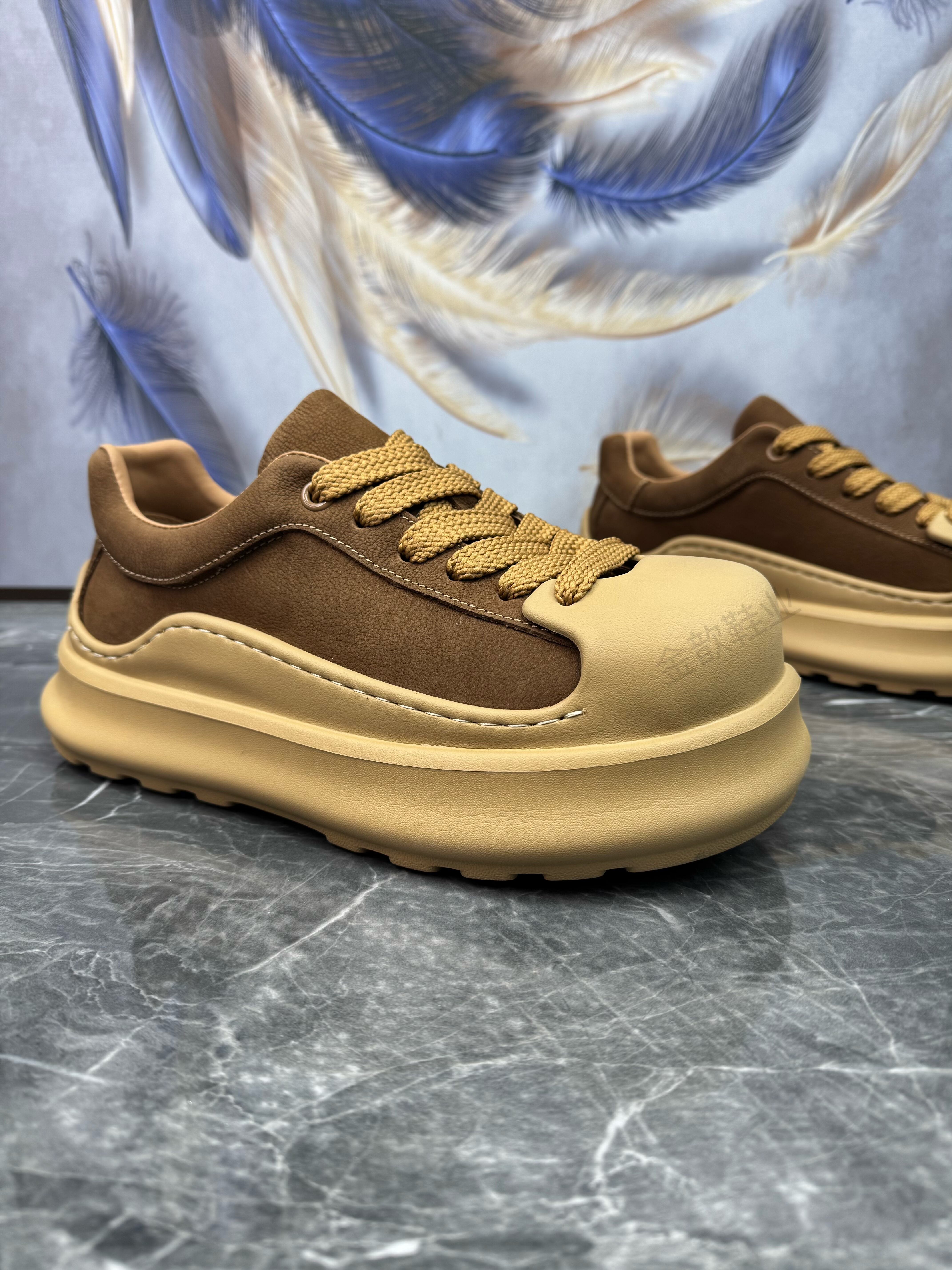 男鞋2026春季新款头层牛皮轻便厚底增高百搭真皮潮流运动休闲鞋男,淘宝优惠券,粉丝福利购,淘宝优惠卷