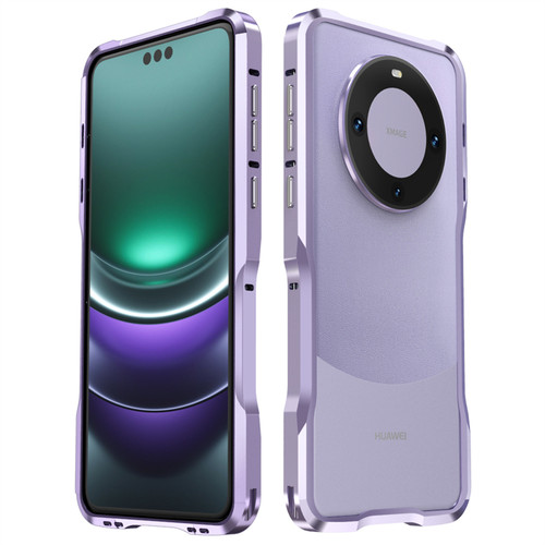 适用于华为mate60rs非凡大师版手机壳mate60pro金属边框加厚mate60pro+保护套透气散热华为60pro全包边铁中框 - 图0