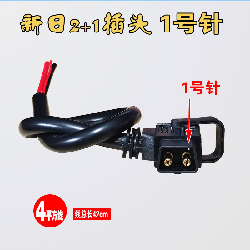 新日电动车顺丰快递专车锂电池转换头转接线公母插头座电源纯铜线,淘宝优惠券,粉丝福利购,淘宝优惠卷