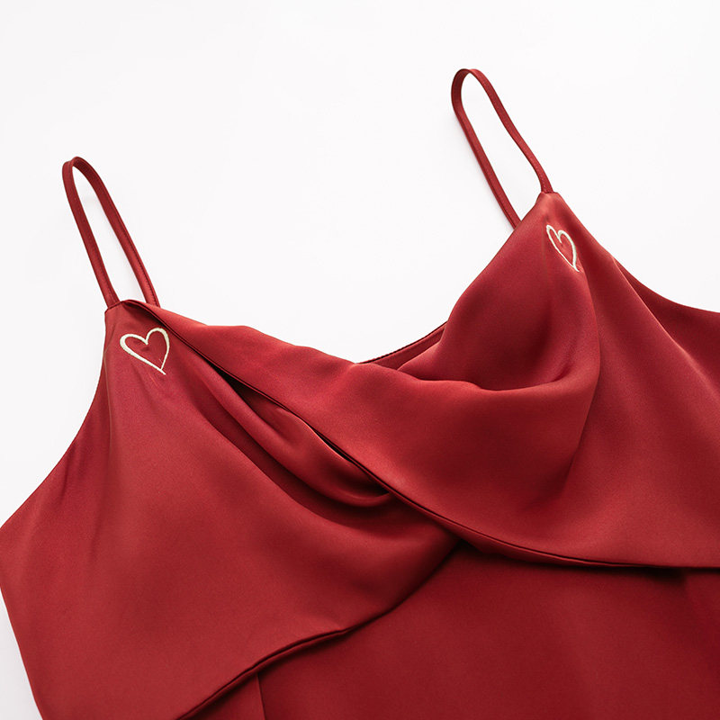 马克公主情侣装春秋冰丝性感男睡裙 马克公主睡衣/家居服套装