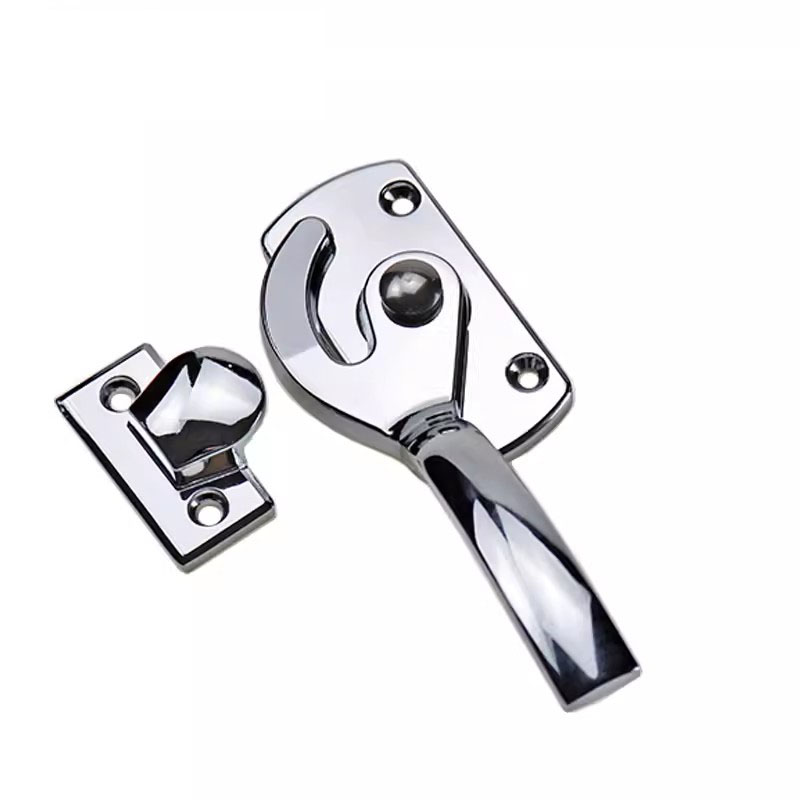 304不锈钢旋转压紧密封扣锌合金紧迫式把手锁LCAR/LCAL11电柜冷库 - 图1