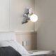 Cartoon Bear Wall Lamp Creative Children's Room Background Wall Lamp