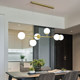 Nordic restaurant chandelier dining room living room magic bean strip light