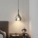 Italian minimalist free lifting bedroom bedside small chandelier
