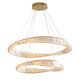 2026 New Italian Light Luxury Style Crystal Living Room Chandelier