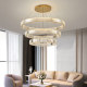 Italian light luxury living room crystal chandelier main dining room lamps