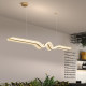 Light luxury post-modern bar table Nordic restaurant chandelier