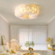 Cream Feather Lamp Children's Room Bedroom Ceiling Lamp