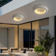 Yingxuan modern cream style resin ceiling lamp for master bedroom