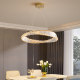 2026 New Italian Light Luxury Style Crystal Living Room Chandelier