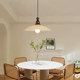 Medieval style walnut tea room bar table restaurant chandelier