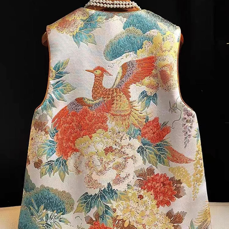 90#艺裁女中国风马甲背心新中式坎肩裁剪纸样做衣服设计DIY图纸样