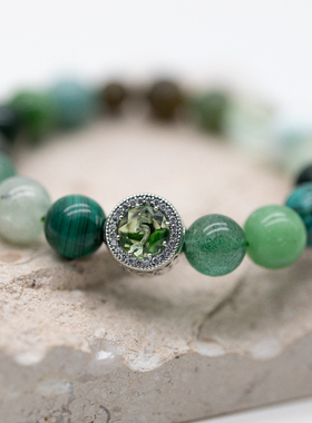 多宝绿度母手链手串护身
