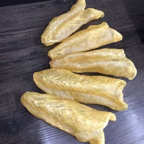 精品东海深海黄花鲈鱼胶60头黄花胶鱼胶汤孕妇滋补品干货500克 - 图0