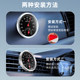 Sanyin Automobile temperature and humidity meter for car measurement special air outlet thermometer mechanical temperature and humidity meter high precision