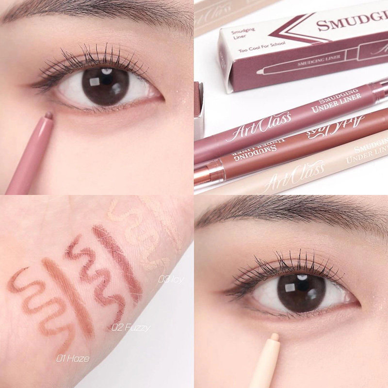 小猴子推荐酒红色眼线胶笔 涂酷too cool for school双头卧蚕带刷,淘宝优惠券,粉丝福利购,淘宝优惠卷