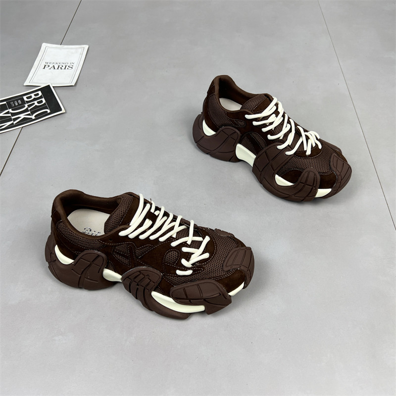 欧货八爪鱼老爹鞋女2025秋季新款百搭洋气小众厚底6cm休闲鞋潮鞋,淘宝优惠券,粉丝福利购,淘宝优惠卷