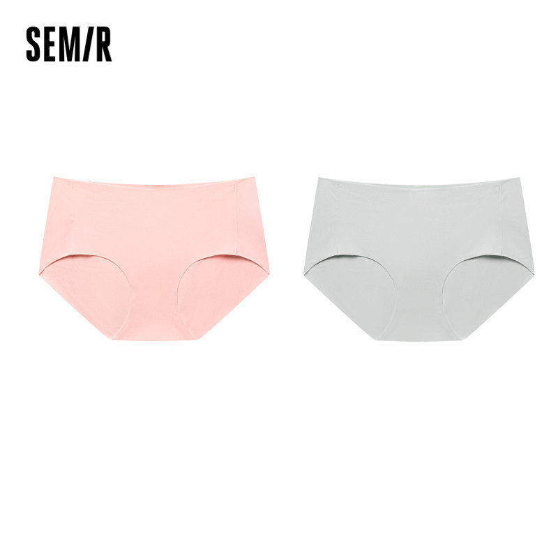 森马女无痕棉中腰裤衩可爱蕾丝短裤 森马内衣内裤