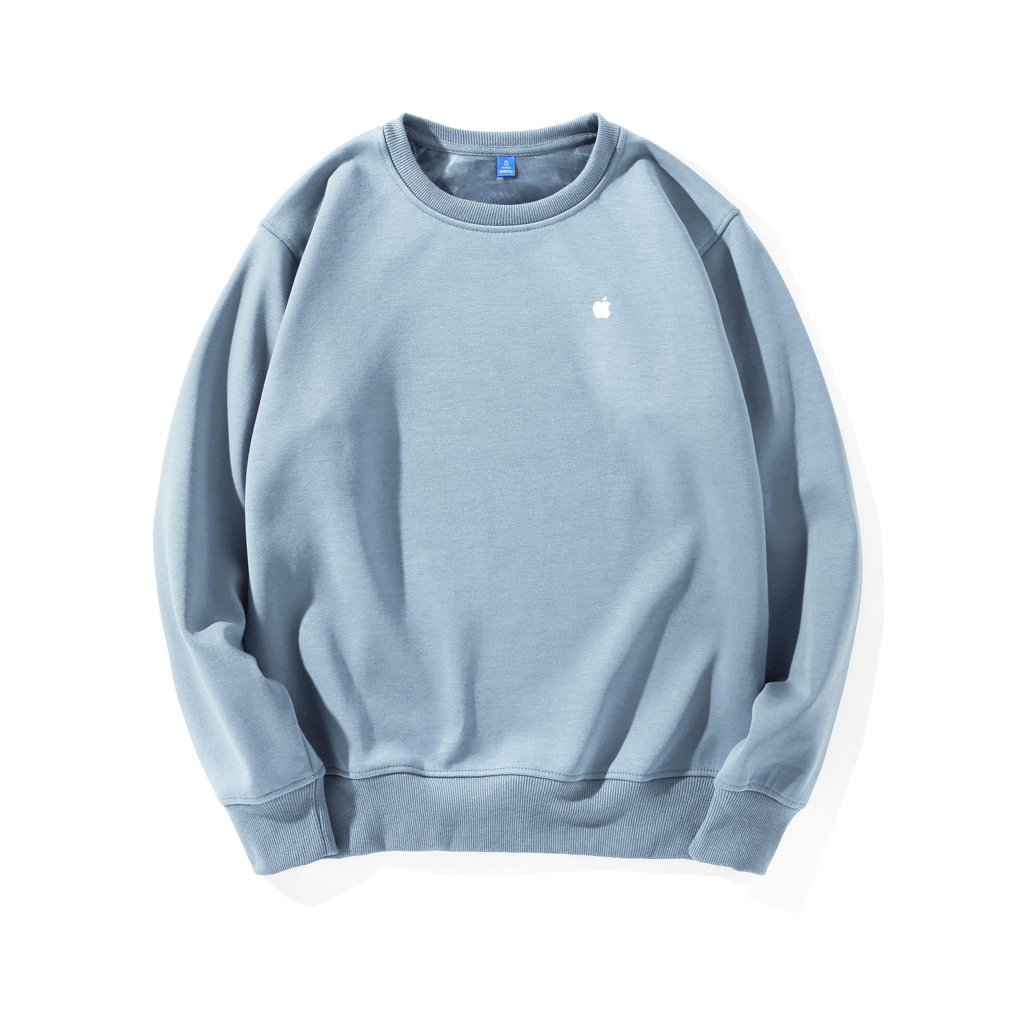 苹果工作服长袖手机店秋冬logo卫衣 品衣传奇卫衣