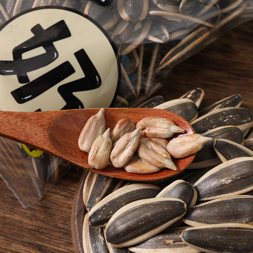 纤手奶油味香瓜子2斤独立小包袋装大颗粒1kg葵花籽炒货零食批发 - 图0