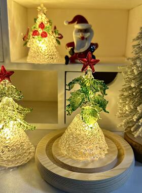 圣诞氛围装饰发光带灯圣诞树灯