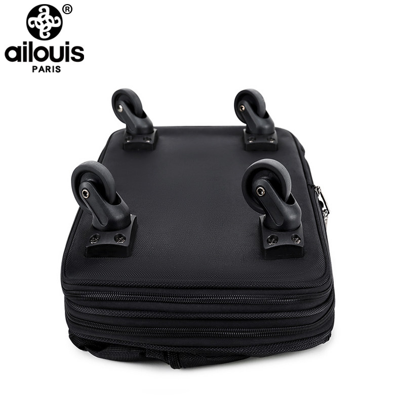 爱路易超大容量女可折叠航空行李箱 ailouis爱路易旅行袋