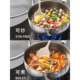 Titanium steel uncoated frying pan