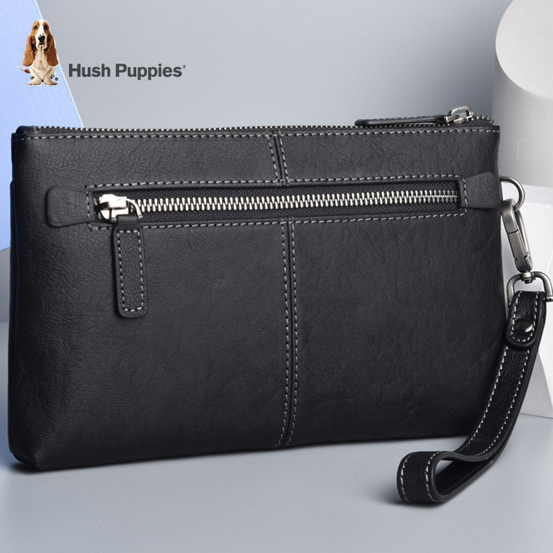 暇步士手拿包真皮男士信封包潮男包 暇步士若羽男士包袋