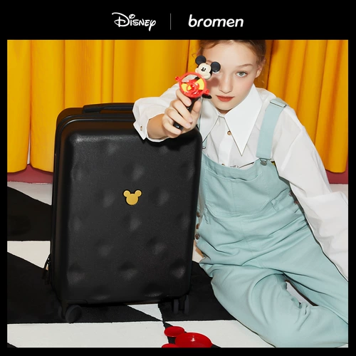 Вместительный и большой акриловый брендовый чемодан, 20 дюймов