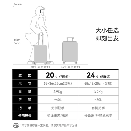 Вместительный и большой универсальный чемодан на колесиках